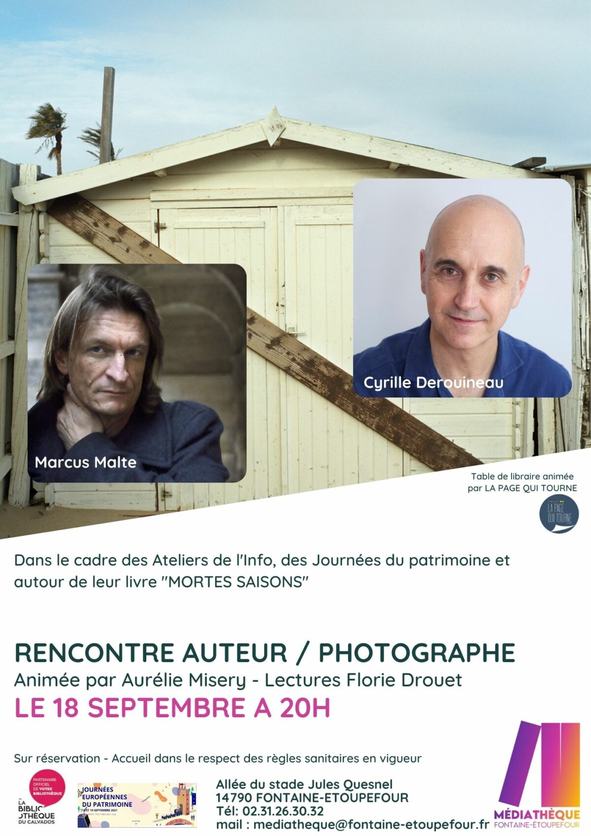 Rencontre auteur/photographe à la médiathèque